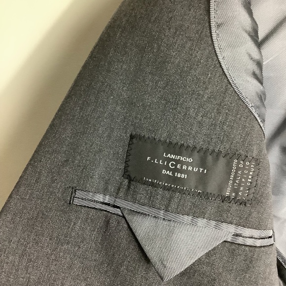 Banana Republic Men'Tailored Fit Lanificio Cerruti Wool Blazer Jacket - Picture 9 of 16